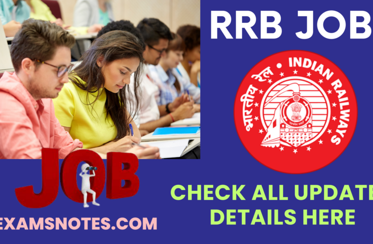 RRB Jobs : Apply for various post | check complete list & details